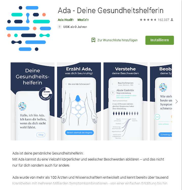 screenshot android store ada app