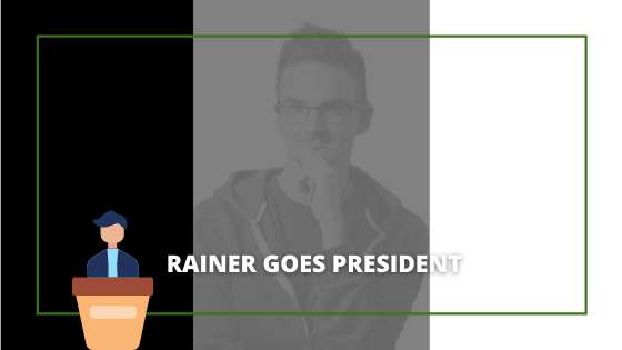 Rainer goes president